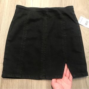 Free People Black Skirt NWT XS